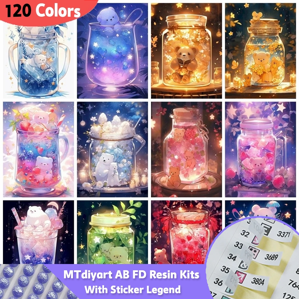 Bottle Animals Diamond Paintin - Photo Mosaic Print recensie en prijs