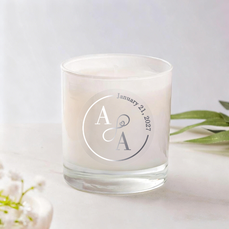 50PCS Personalized Wedding Sti - Personalised Candle Label recensie en prijs