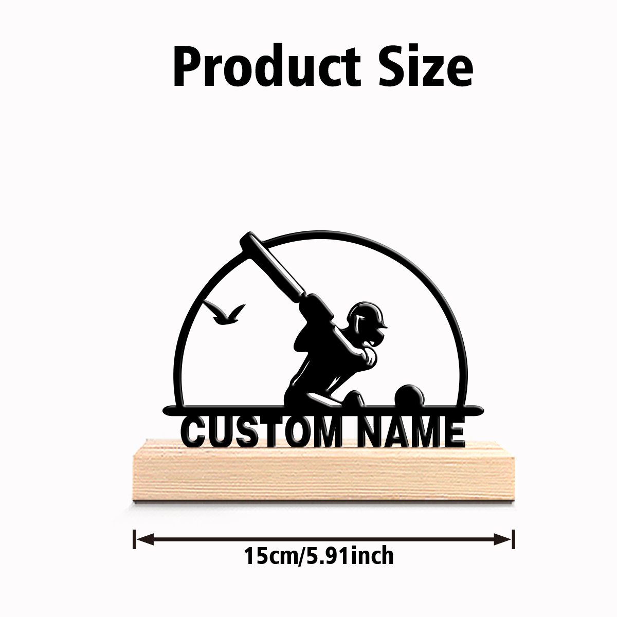 1pc Personalized Custom Baseba - Engraved Wood Frame recensie en prijs
