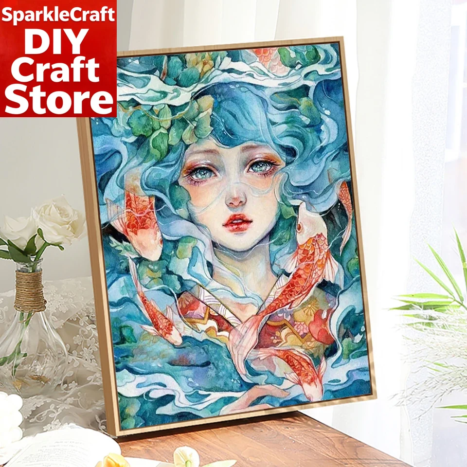 1PC frameless 5D Diy Diamond P - Photo Mosaic Print recensie en prijs