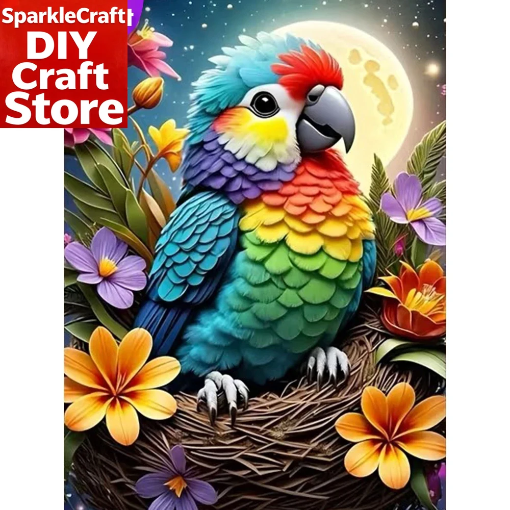 1PC frameless  DIY Diamond Pai - Photo Mosaic Print recensie en prijs