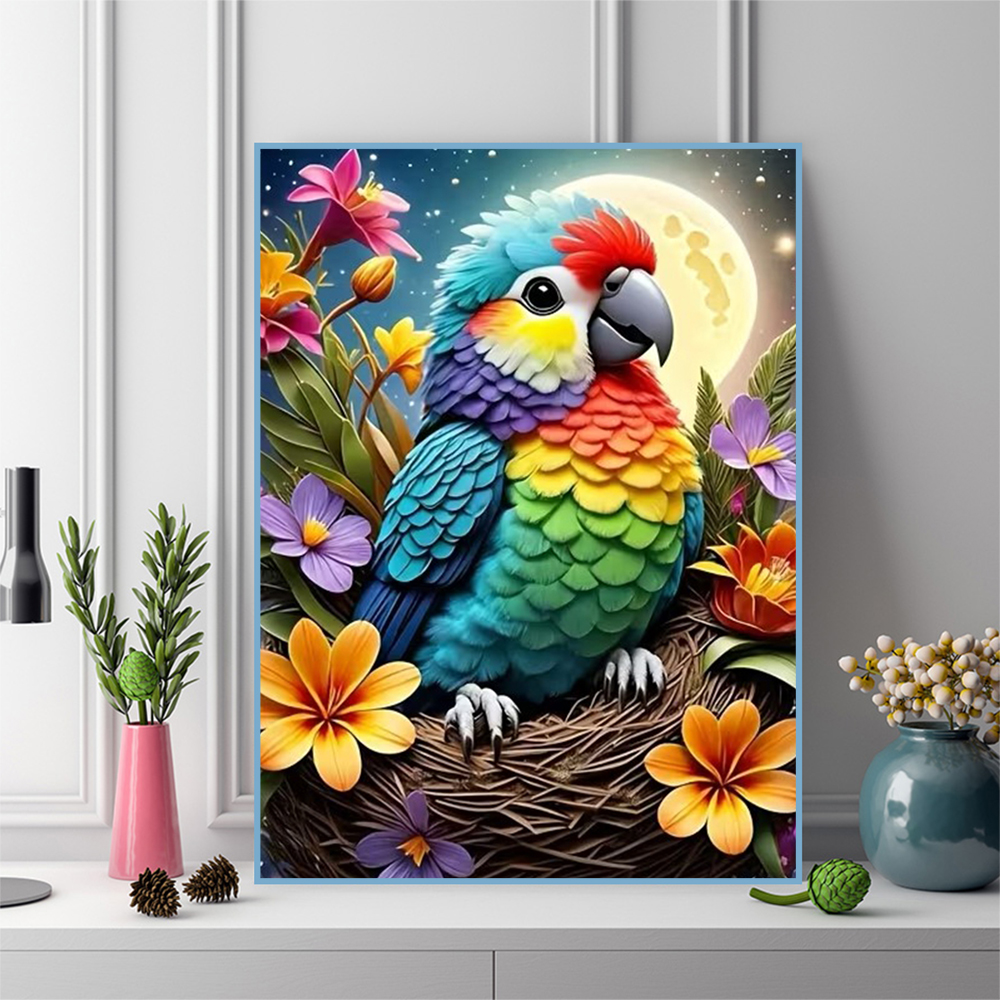 1PC frameless  DIY Diamond Pai - Photo Mosaic Print recensie en prijs