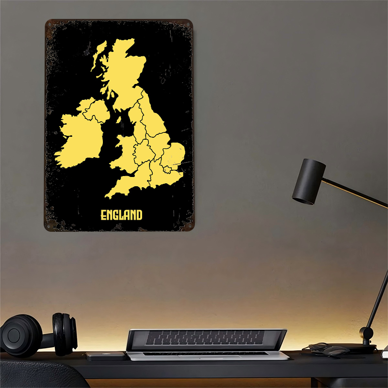 Map of England Printed Poster  - Custom Map Poster recensie en prijs