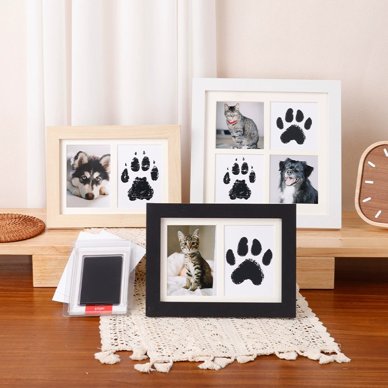 Diy Wooden Baby Pet Paw Print  - Engraved Wood Frame recensie en prijs