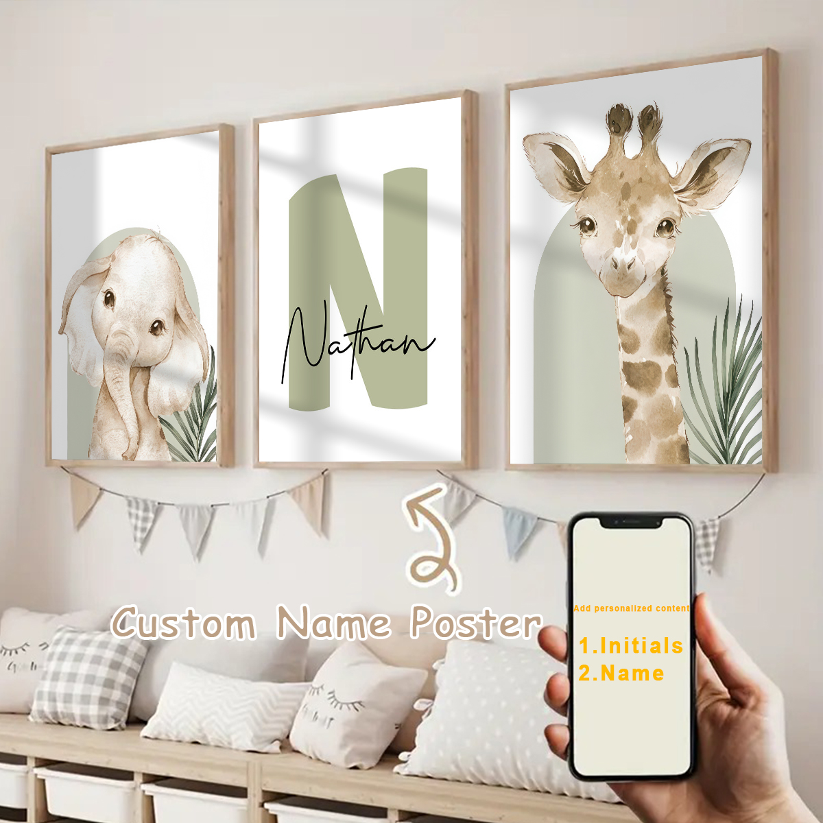 3pcs/set Customized Personaliz - Personalized Name Box recensie en prijs