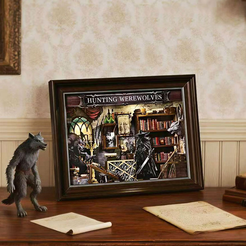 DIY 3D Wooden Book Nook Kit Mi - Engraved Wood Frame recensie en prijs