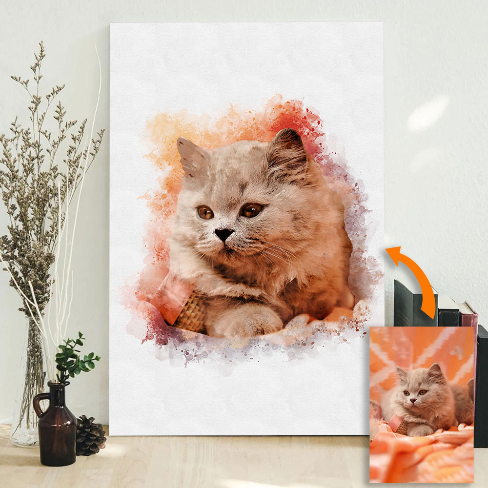 Custom Pet Portrait from Photo - Pet Portrait Custom recensie en prijs