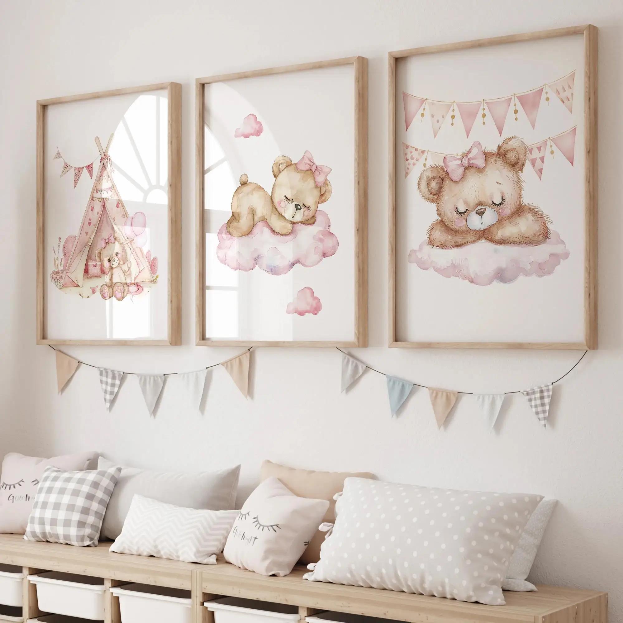 Pink Dream Bear Carousel Tent  - Personalized Name Box recensie en prijs