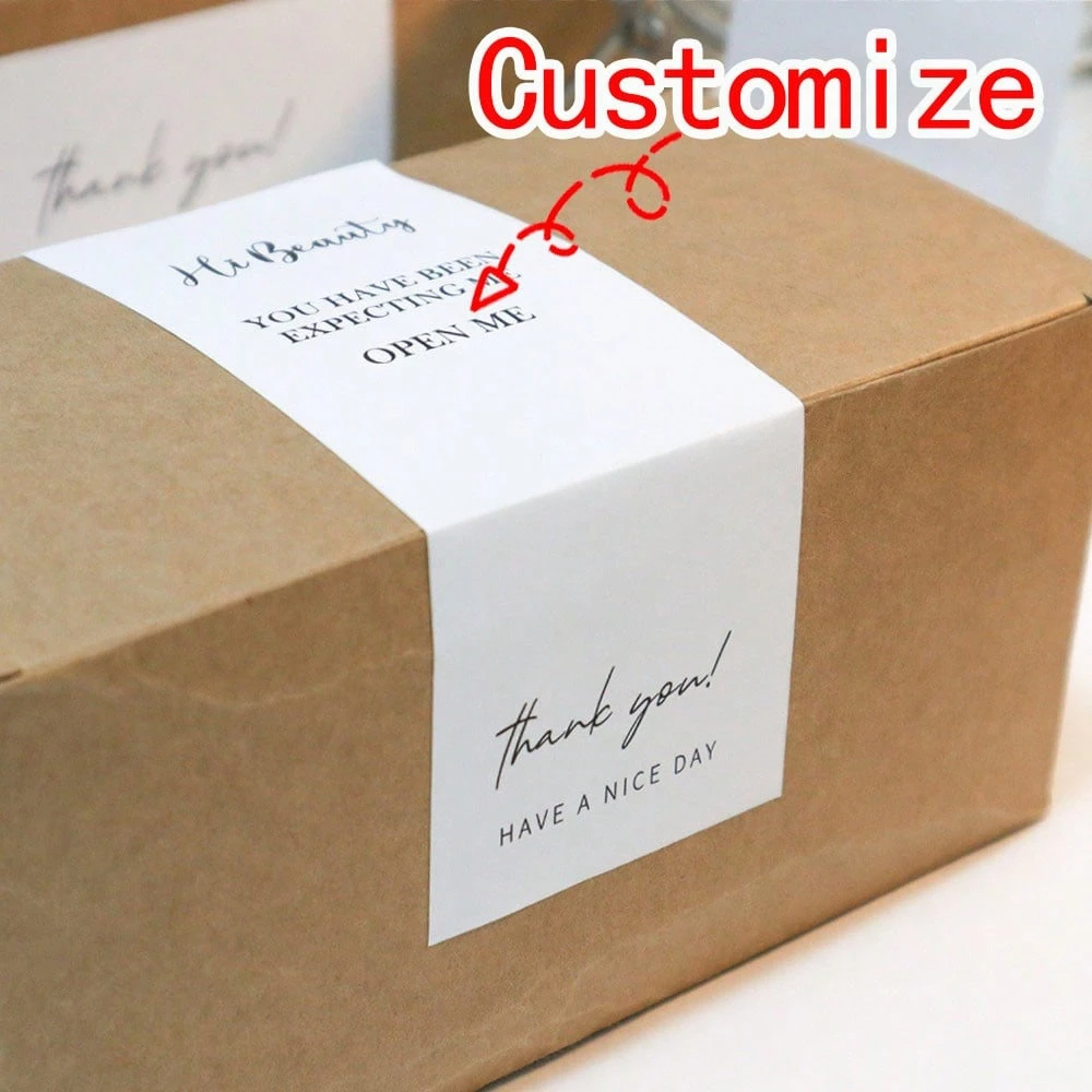 Custom Personalized Stickers W - Personalised Candle Label recensie en prijs