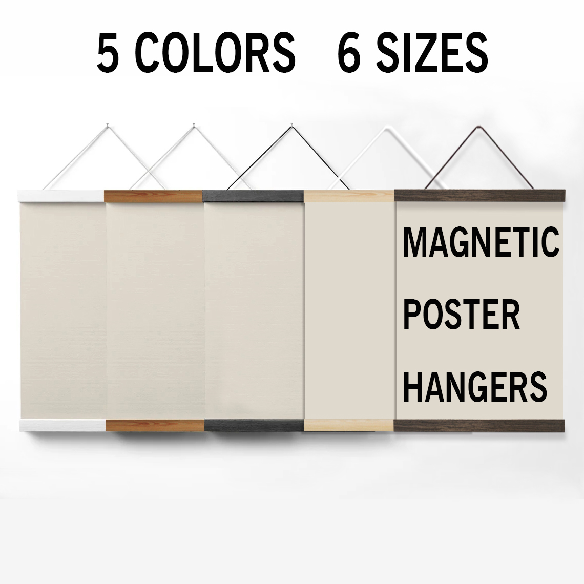 1PC Magnetic Wooden Picture Ha - Engraved Wood Frame recensie en prijs