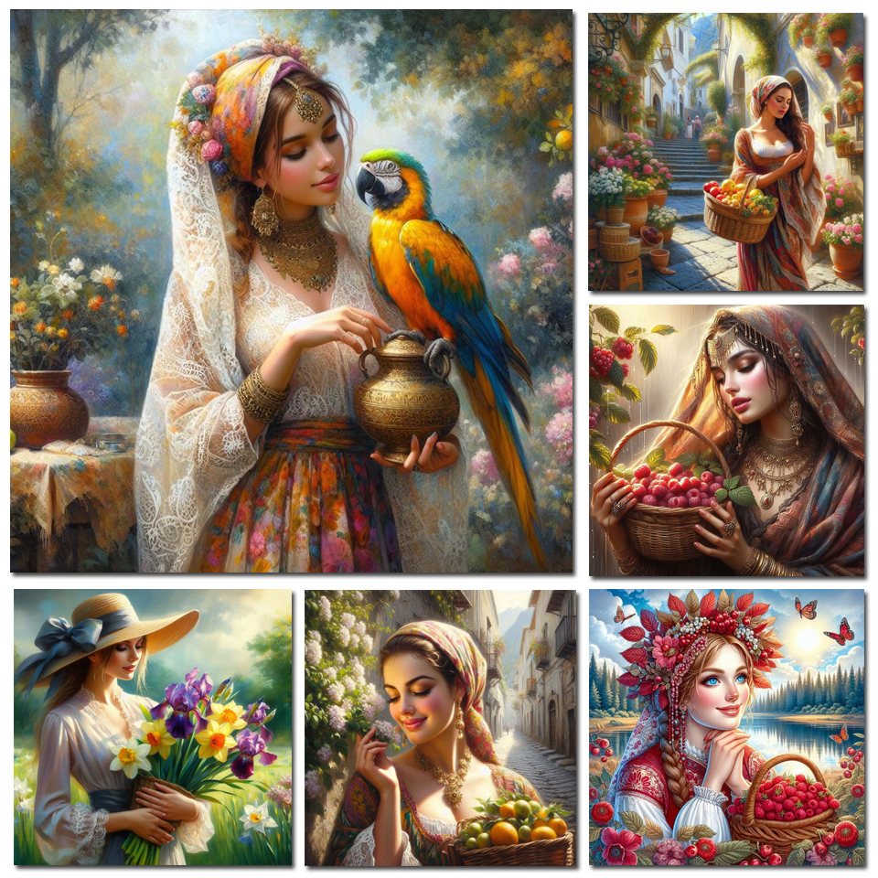 1pc frameless Diamond Painting - Photo Mosaic Print recensie en prijs