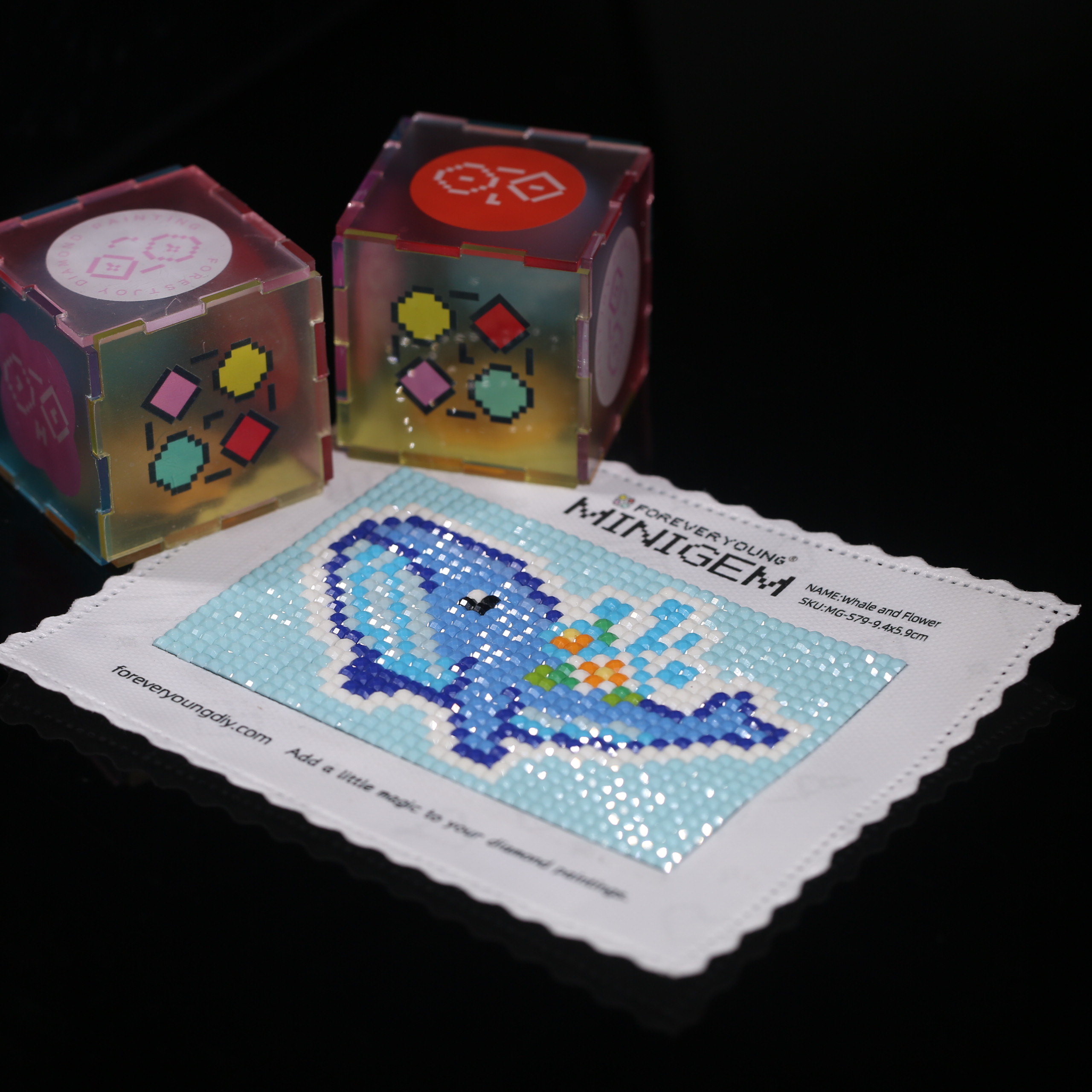 Minigem®: Whale and Flower 9.4 - Photo Mosaic Print recensie en prijs