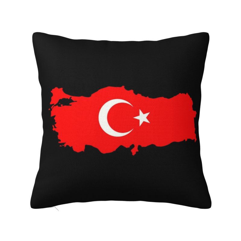 Custom Turkey Flag Map Pillow  - Custom Star Map recensie en prijs