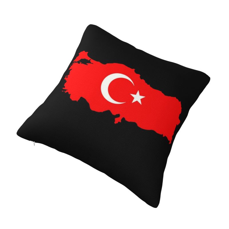 Custom Turkey Flag Map Pillow  - Custom Star Map recensie en prijs