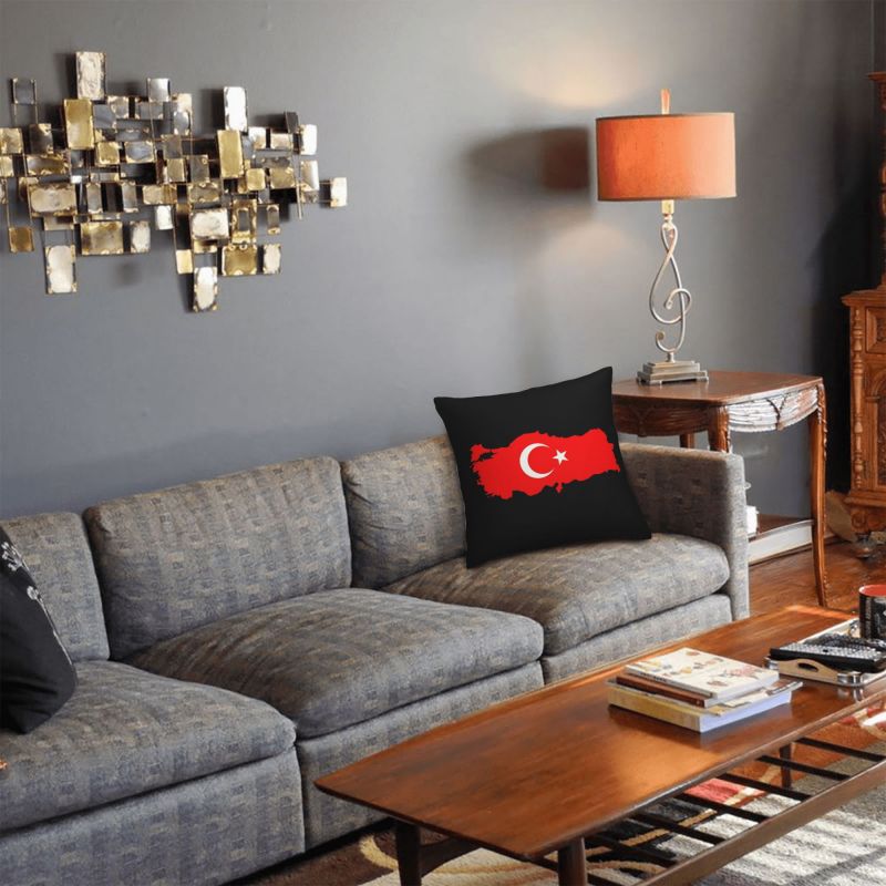 Custom Turkey Flag Map Pillow  - Custom Star Map recensie en prijs