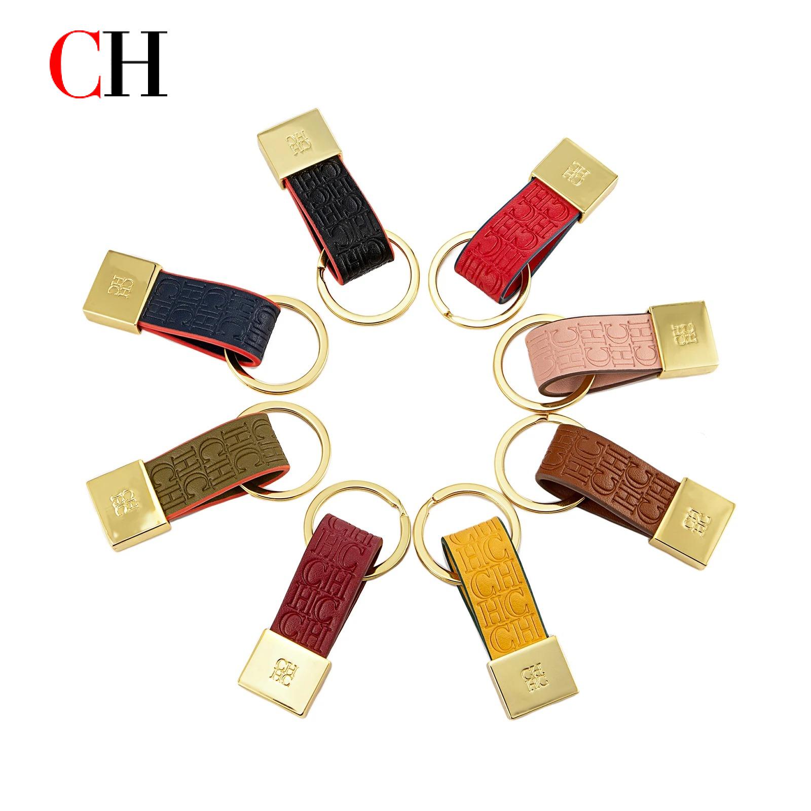 CH Embossed Monogram Leather K - Monogram Keychain Leather recensie en prijs