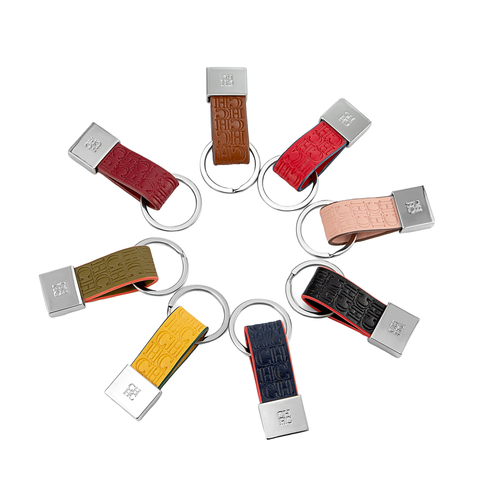 CH Embossed Monogram Leather K - Monogram Keychain Leather recensie en prijs