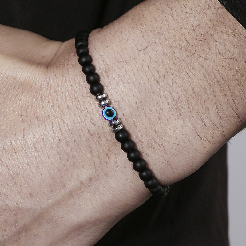Trendy 4mm Obsidian Hematite N - Coordinates Bracelet recensie en prijs