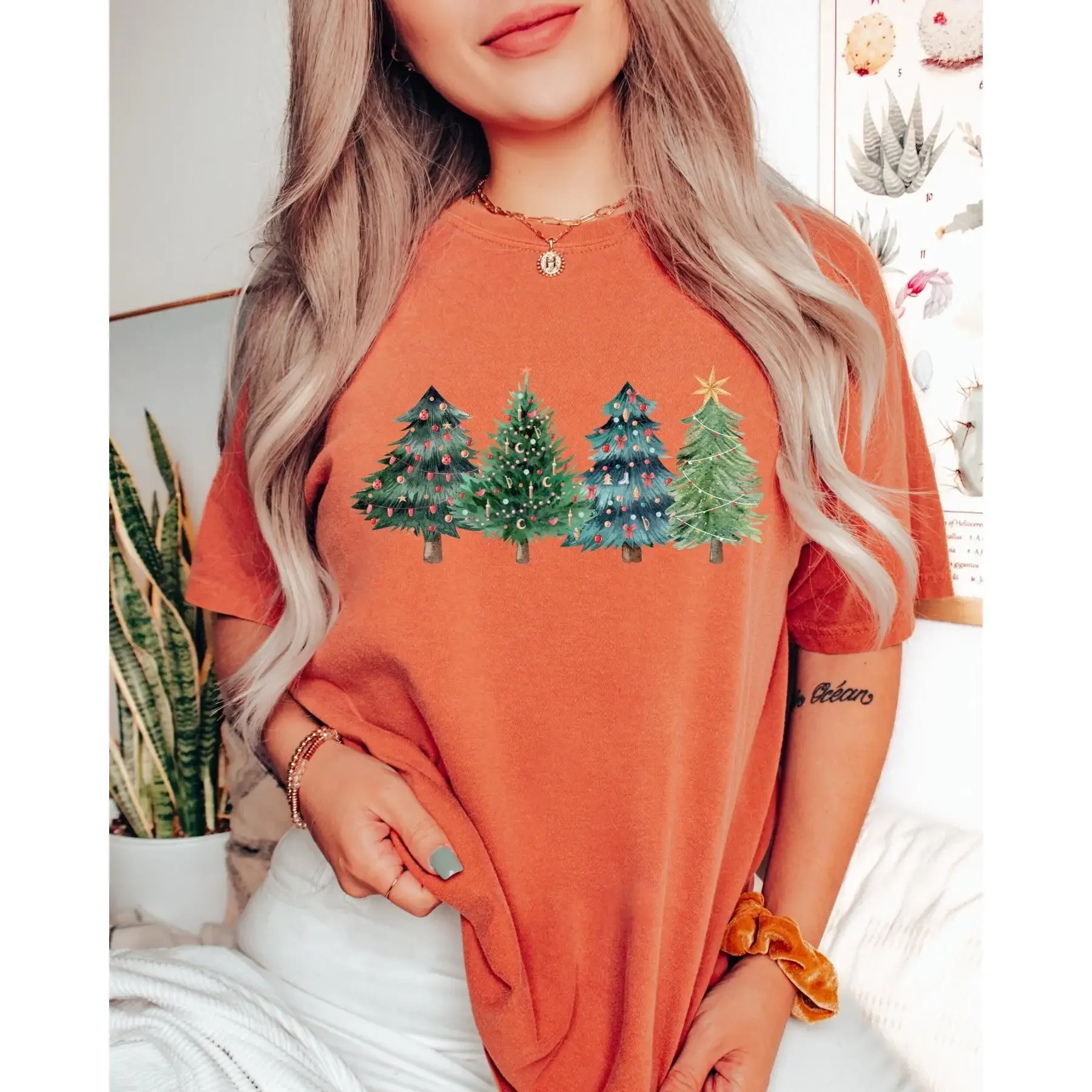 Christmas Trees T Shirt Xmas C - Family Tree Print recensie en prijs