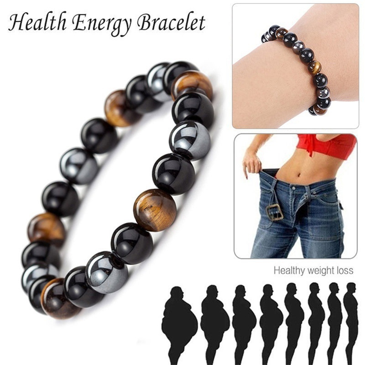 Man Bracelets Magnetic Hematit - Coordinates Bracelet recensie en prijs