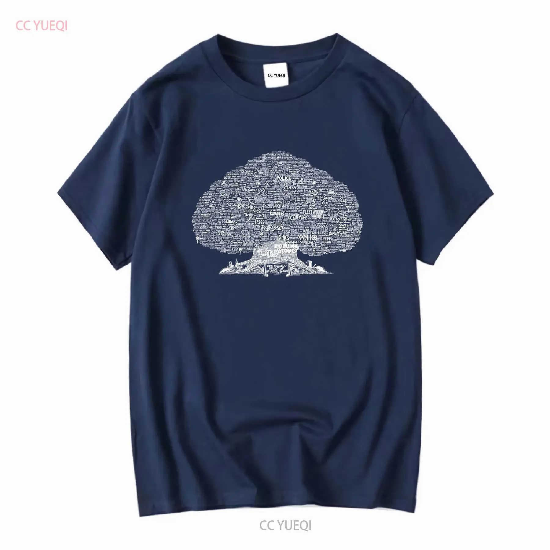 Family Tree Of British Rock T  - Family Tree Print recensie en prijs