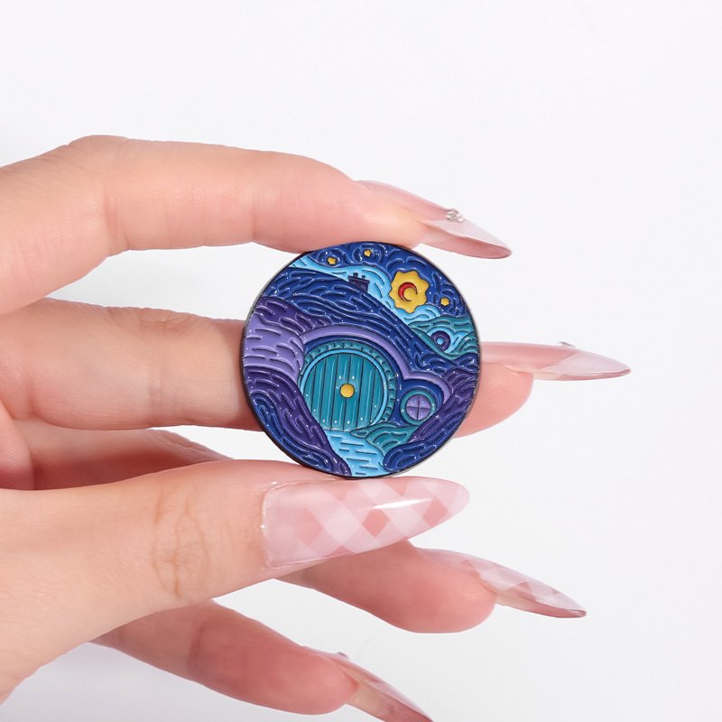 Night Sky Oil Painting Enamel  - Custom Night Sky recensie en prijs
