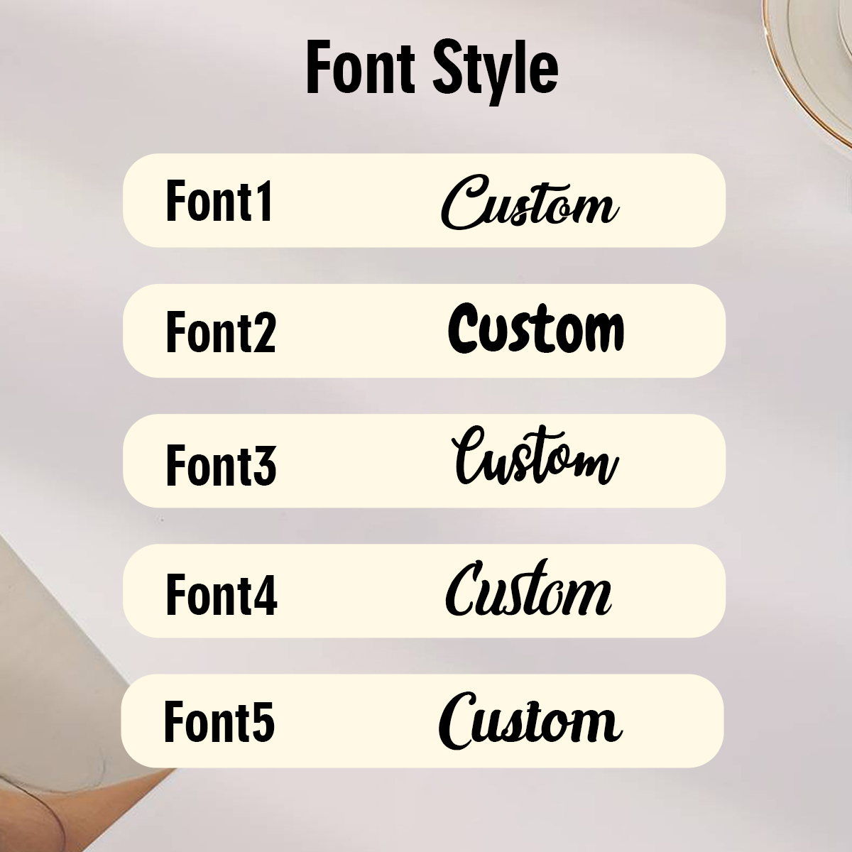 Custom name stickers, custom g - Personalised Candle Label recensie en prijs