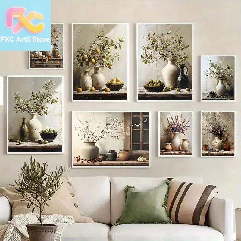 1pc frameless 1pc  Retro Still - Family Tree Print recensie en prijs